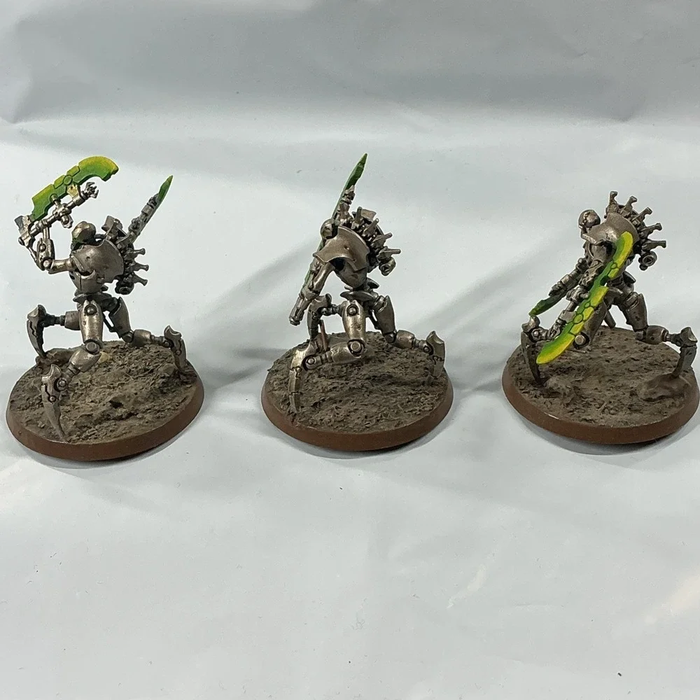 Warhammer‎ 40k Necrons Skorpekh Destroyers Squad 3x Plasmacyte Pro Painted